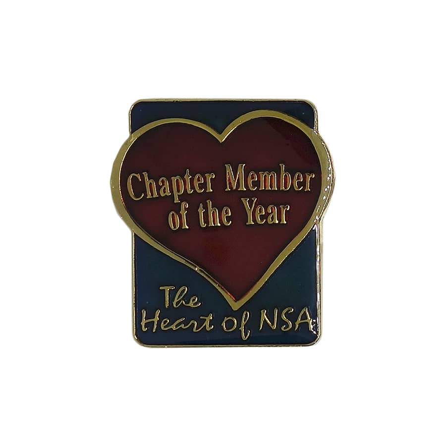 The Heart of NSA ピンズ 留め具付き