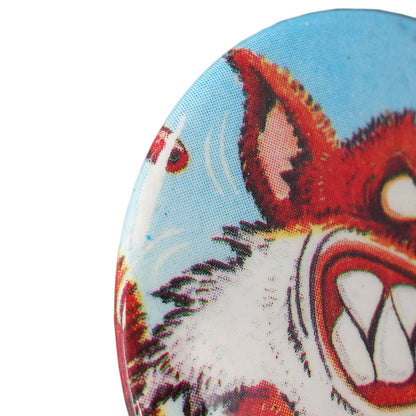 コンピュータゲーム Foxx Fights Back 缶バッジ バッチ フォックス