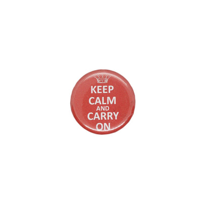 KEEP CALM AND CARRY ON 缶バッジ バッチ