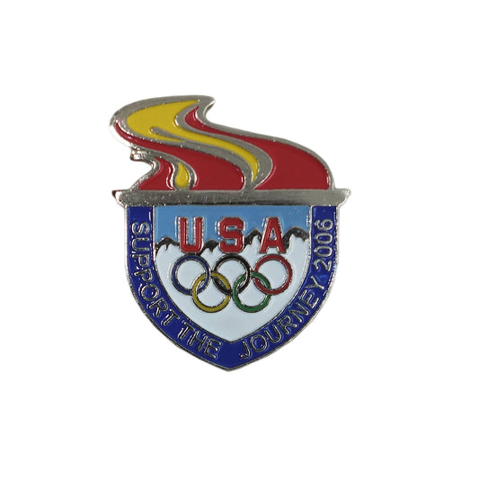 USA オリンピックチーム 五輪 ピンズ VISA Support The Journey 2006