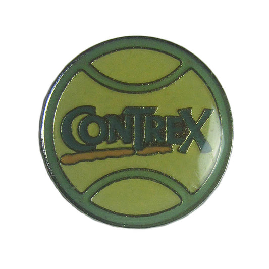 ピンズ CONTREX 留め具付き レトロ ピンバッジ