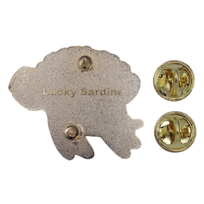Lucky Sardine ウミガメ GOOD VIBES ピンズ