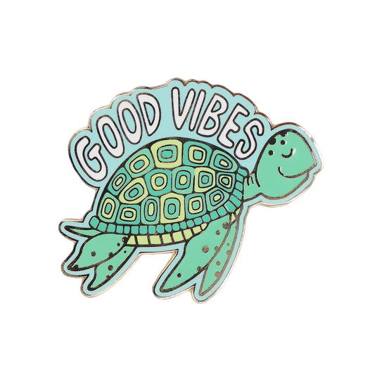 Lucky Sardine ウミガメ GOOD VIBES ピンズ