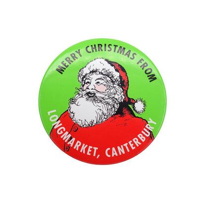 MERRY CHRISTMAS サンタクロース 缶バッジ クリスマス