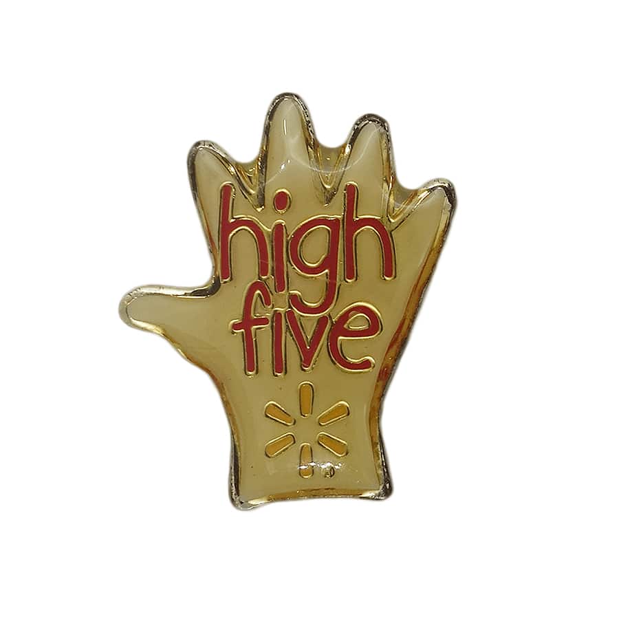 high five ピンズ ハイタッチ Walmart 留め具付き