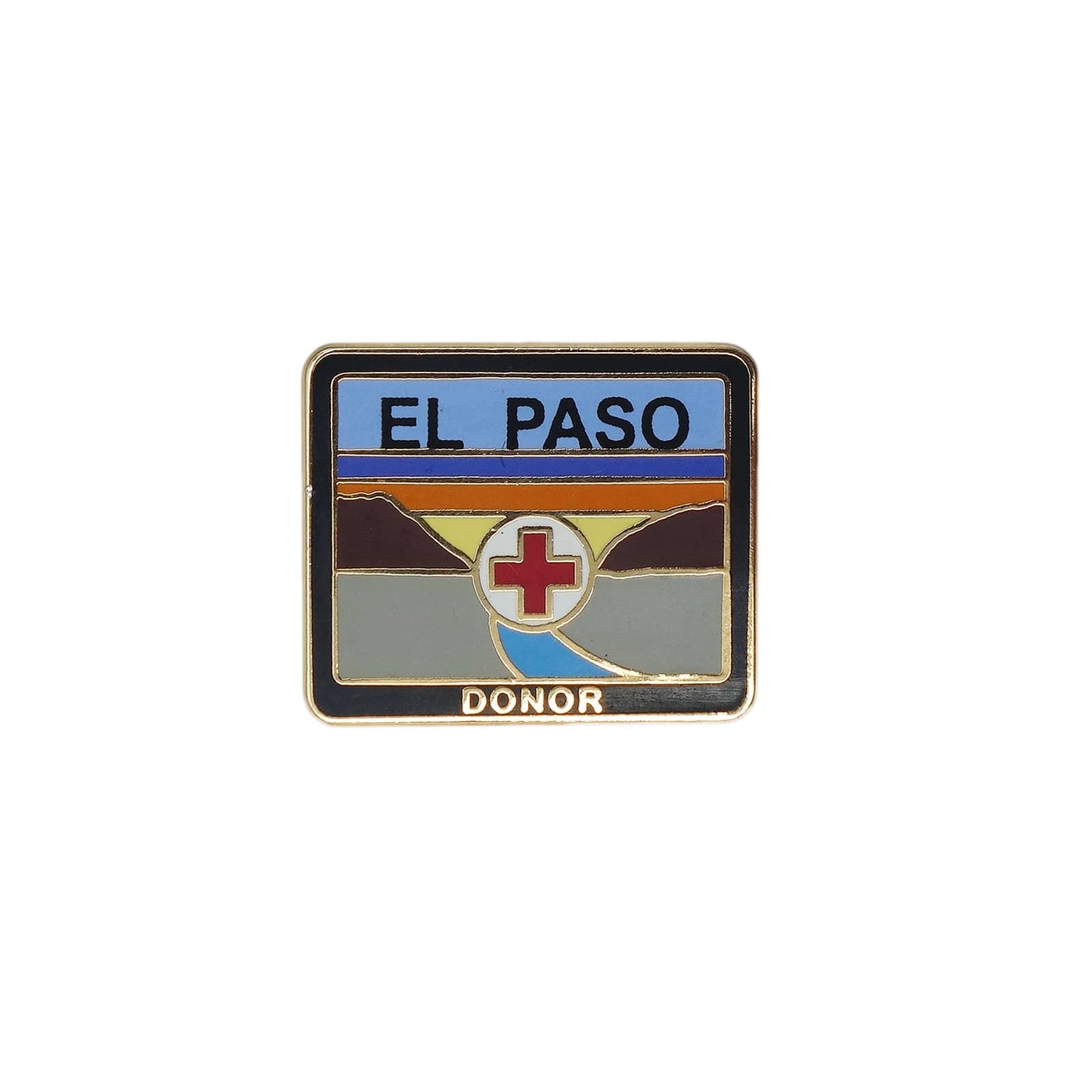 EL PASO DONOR 献血 ピンズ 赤十字