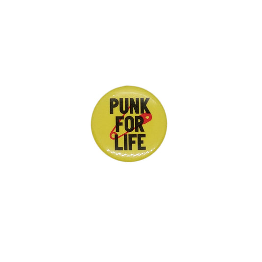 PUNK FOR LIFE 缶バッジ バッチ