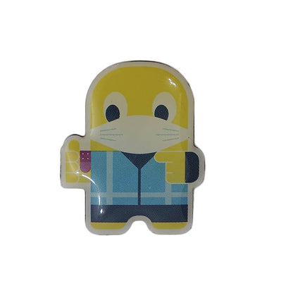 Amazon Peccy 予防接種 マスク ピンズ キャラクター 留め具付き
