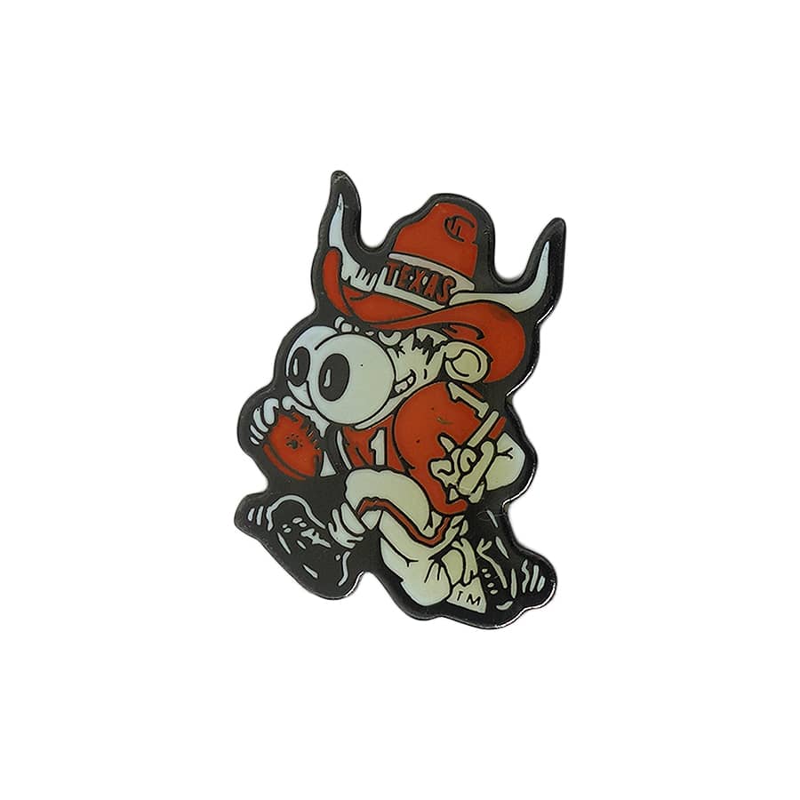 Texas Longhorns マスコット ベボ ピンズ テキサス大学 留め具付き