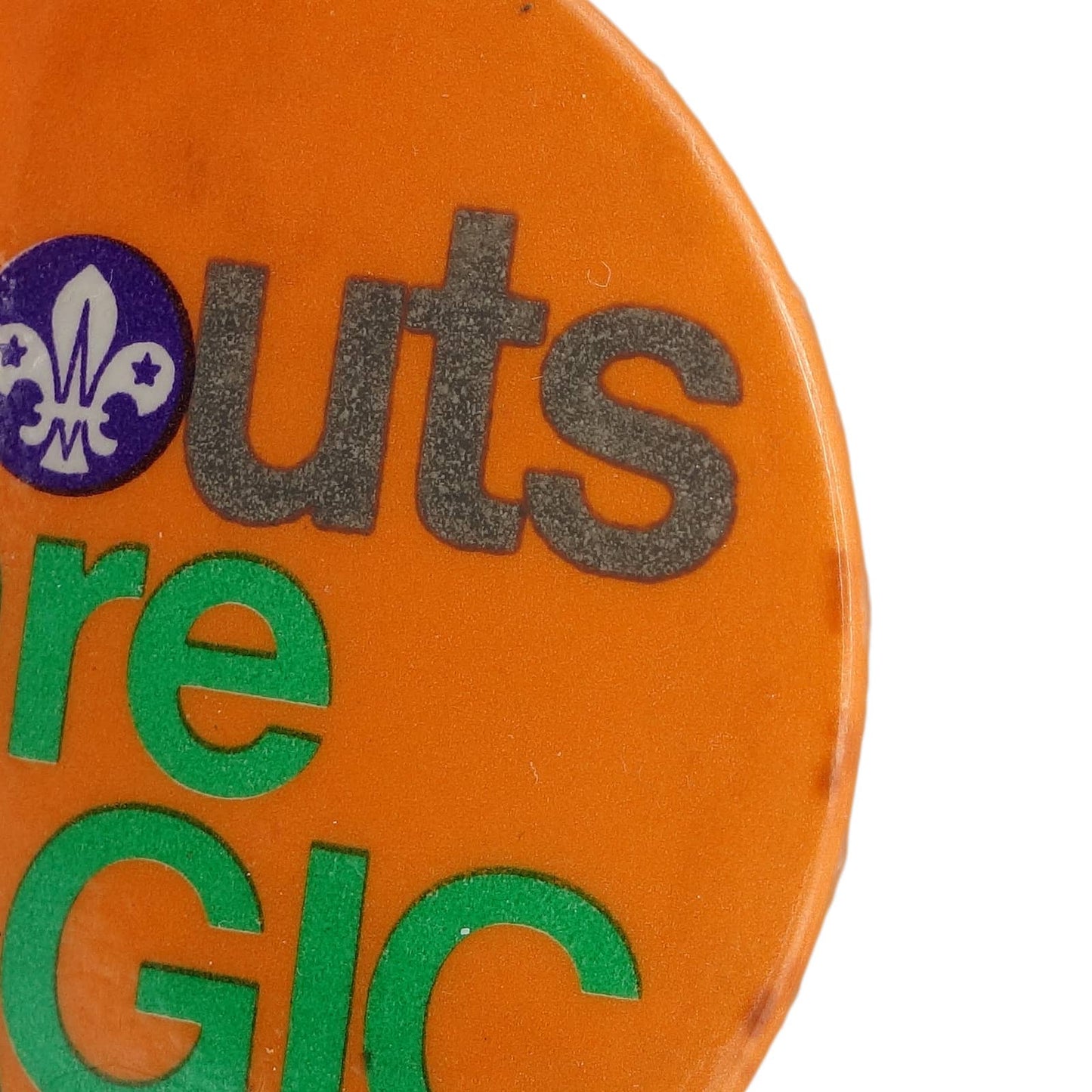 Scouts are MAGIC 缶バッジ バッチ