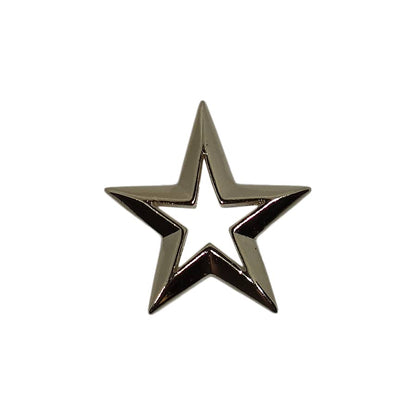 スター ピンズ 星 金色 留め具付き