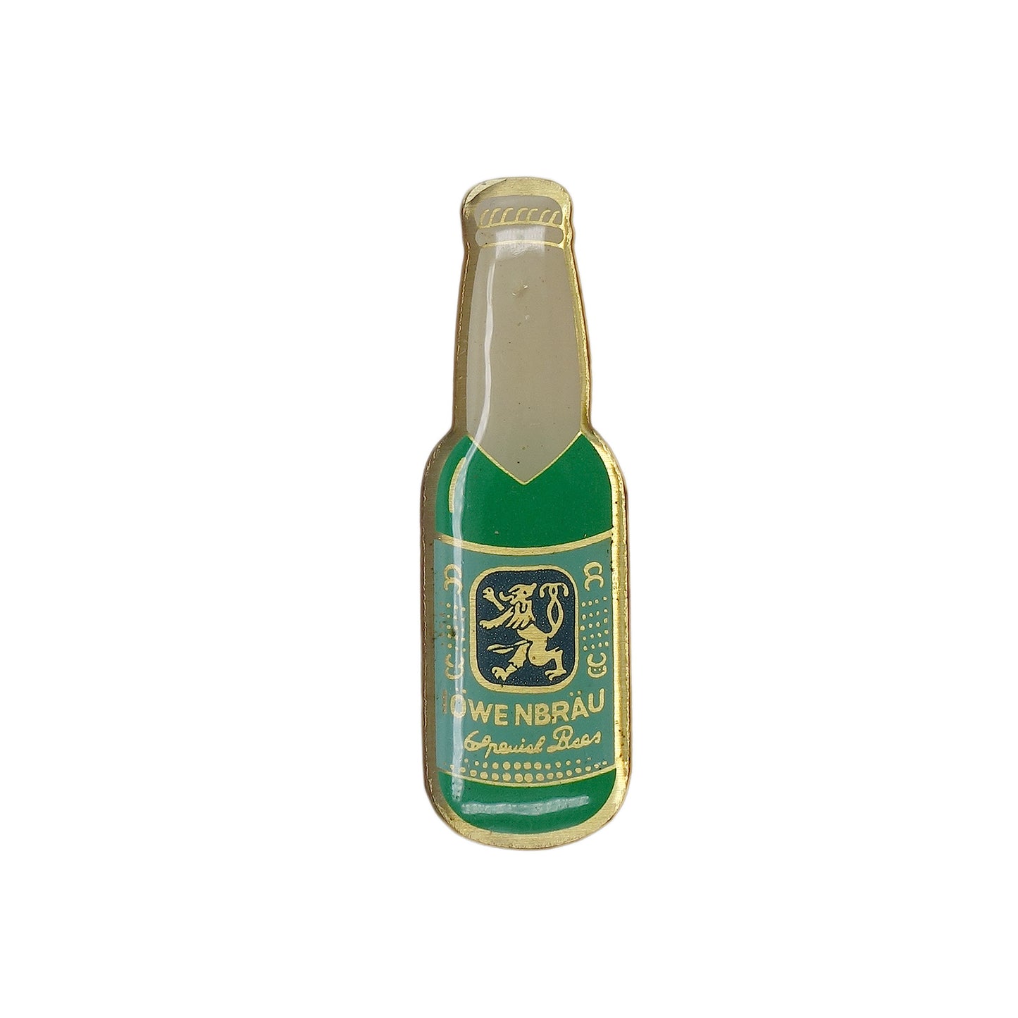 LOWENBRAU レーベンブロイ ドイツビール ボトル型 ピンズ 酒