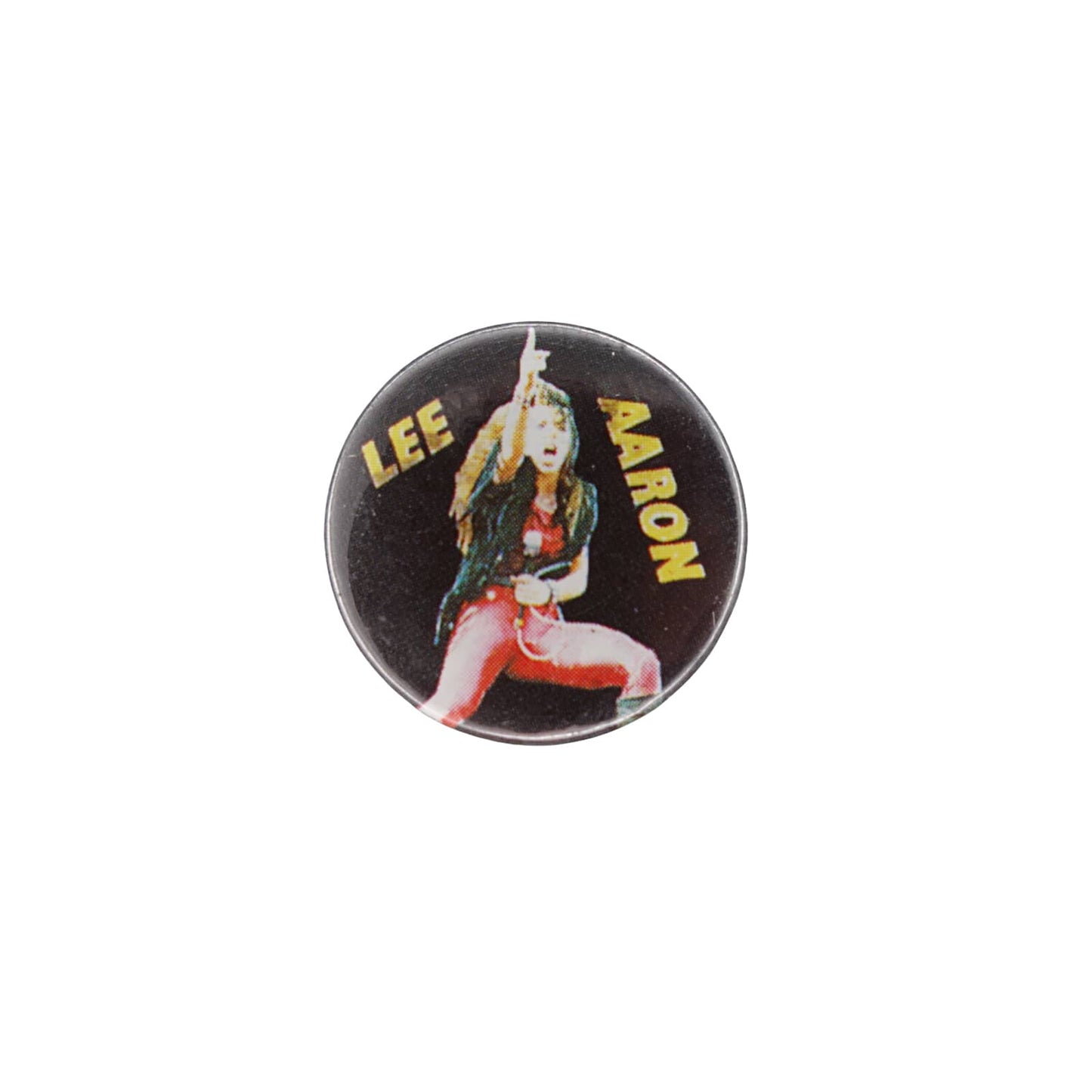LEE AARON リー・アーロン 缶バッジ バッチ ロックシンガー
