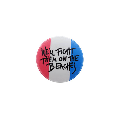 we'll fight them on the beaches 缶バッジ バッチ