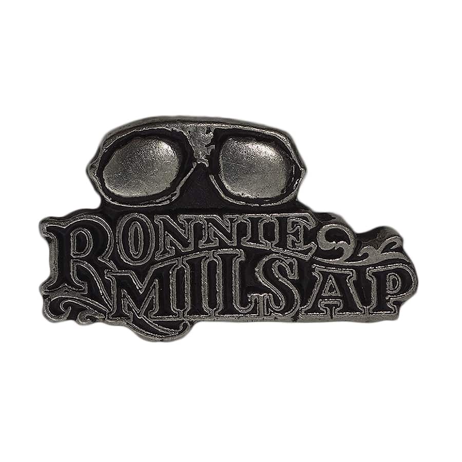 カントリーシンガー RONNIE MILSAP ピンズ ロニー・ミルサップ 留め具付き