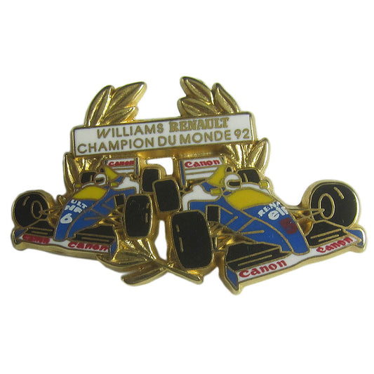 ピンズ F1 世界選手権 92 ウイリアムズ・ルノー