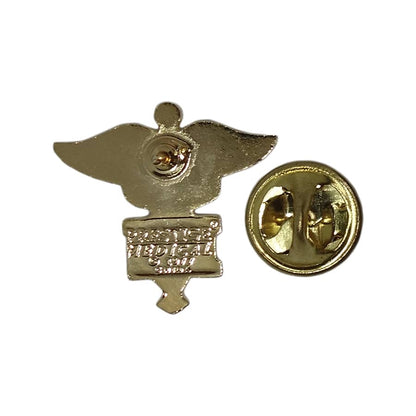 Registered Nurse ピンズ　カドゥケウス エンブレム 留め具付き
