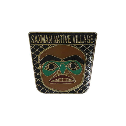 SAXMAN NATIVE VILLAGE ピンズ ネイティブ 留め具付き