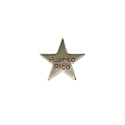 Puerto Rico プエルトリコ 星型 ピンズ