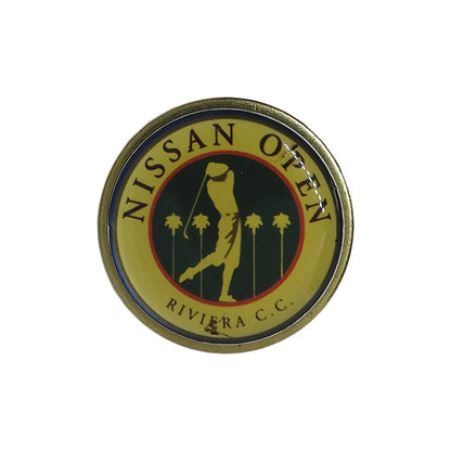 NISSAN OPEN ゴルフ ピンズ 留め具付き