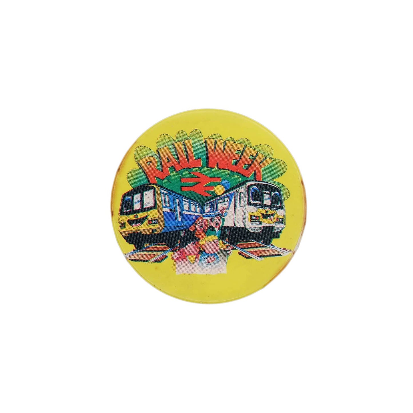 RAIL WEEK 缶バッジ バッチ 鉄道