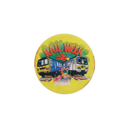 RAIL WEEK 缶バッジ バッチ 鉄道