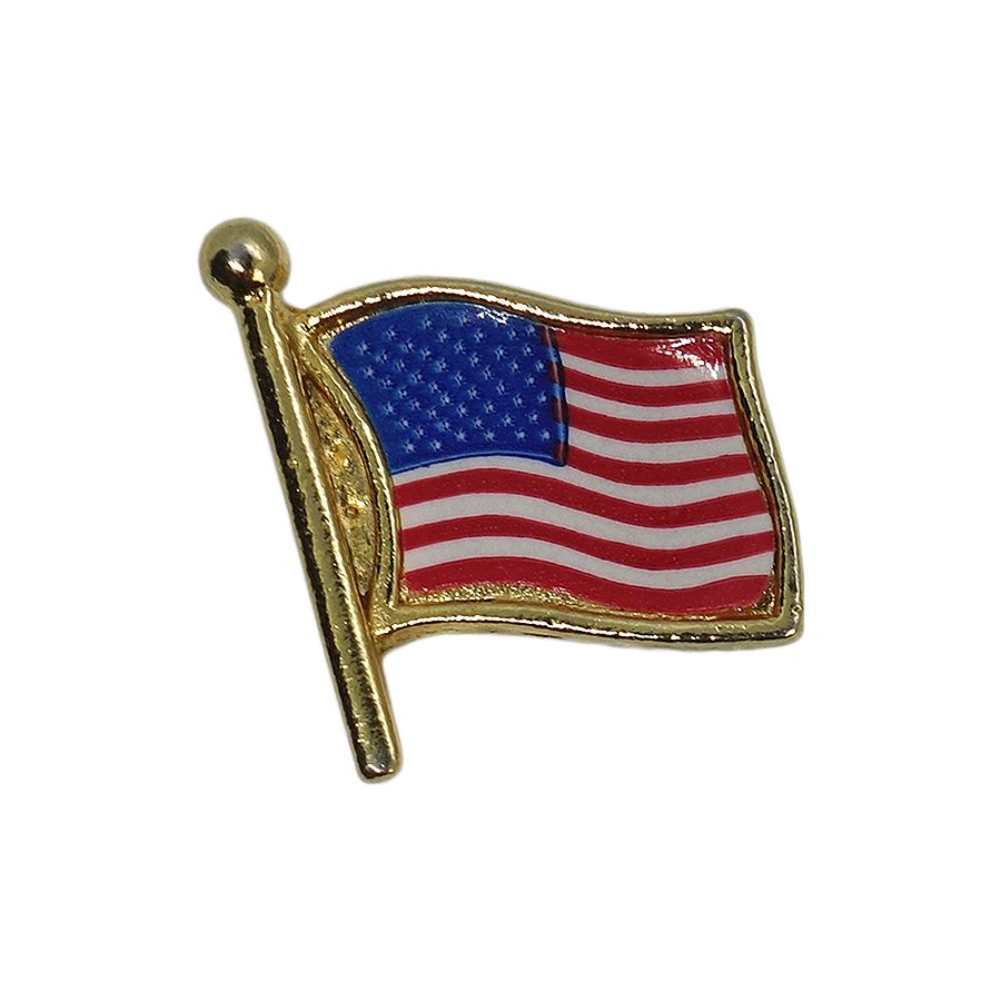 星条旗 ピンズ USA 国旗 留め具付き