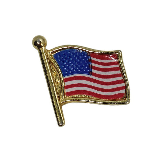 星条旗 ピンズ USA 国旗 留め具付き