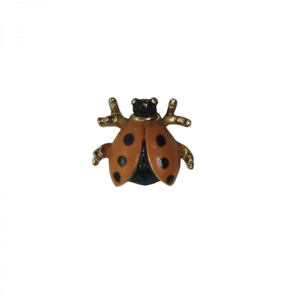 テントウムシ ピンズ 昆虫 留め具付き
