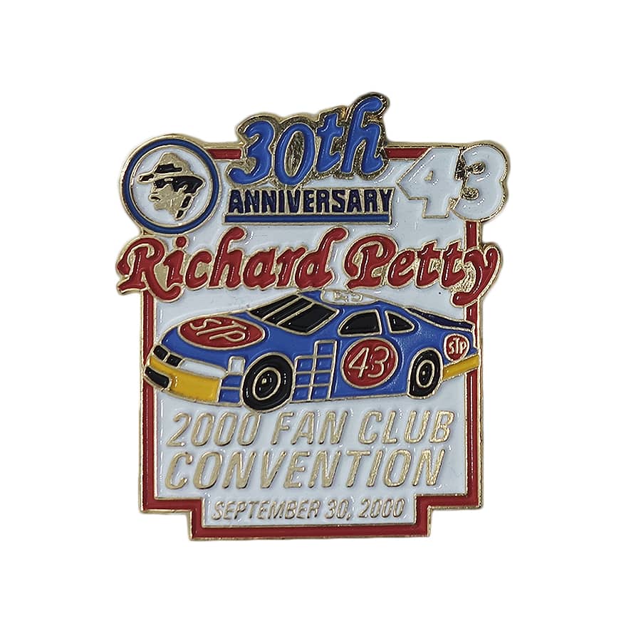 RICHARD PETTY ピンズ 2000 CONVENTION リチャードペティ 留め具付き