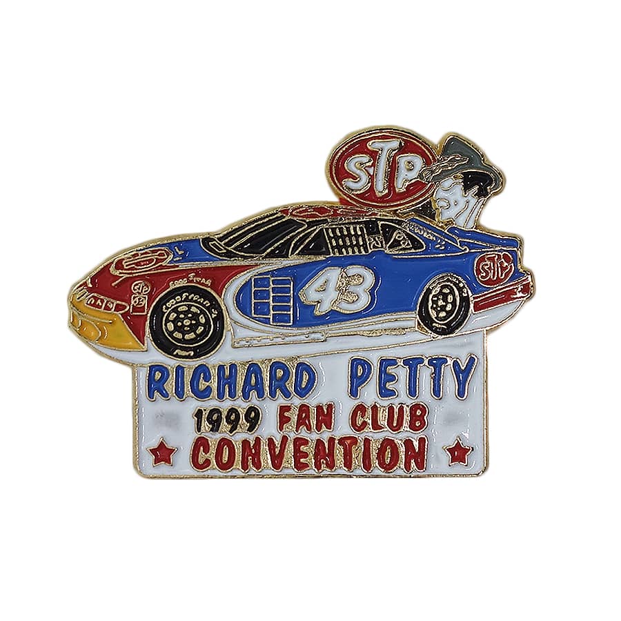 RICHARD PETTY ピンズ 1999 CONVENTION リチャードペティ 留め具付き