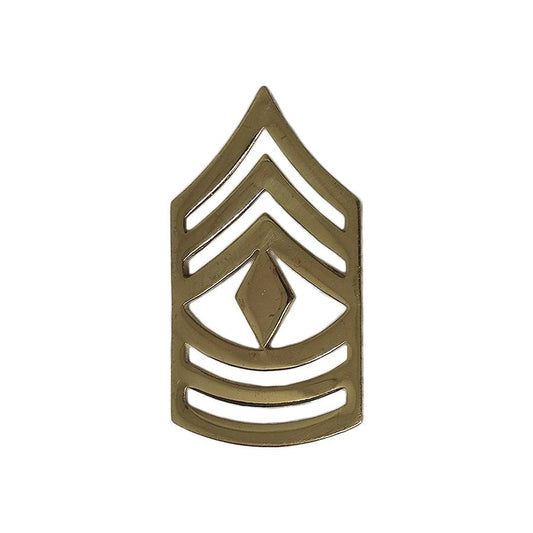 米軍 階級章 先任曹長 ピンズ インシグニア ミリタリー 留め具付き