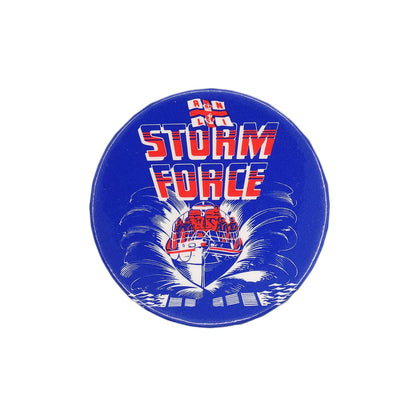 RNLI 英国王立救命艇協会 STORM FORCE 缶バッジ バッチ