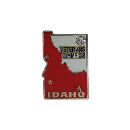 IDAHO VETERANS OLYMPICS ピンズ 退役軍人 留め具付き