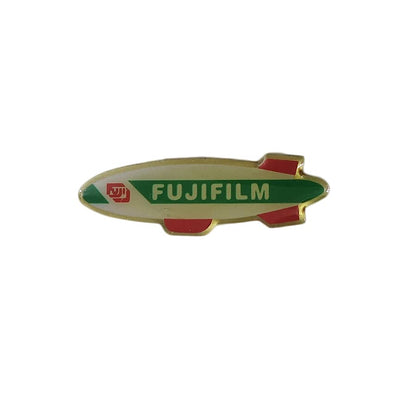 FUJIFILM 富士フイルム ピンズ 飛行船 留め具付き　レトロ
