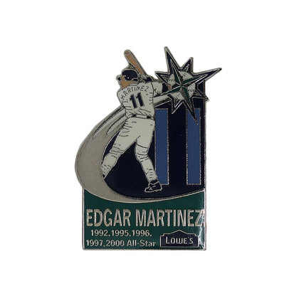 MLB エドガー・マルティネス ピンズ EDGAR MARTINEZ メジャー 留め具付き