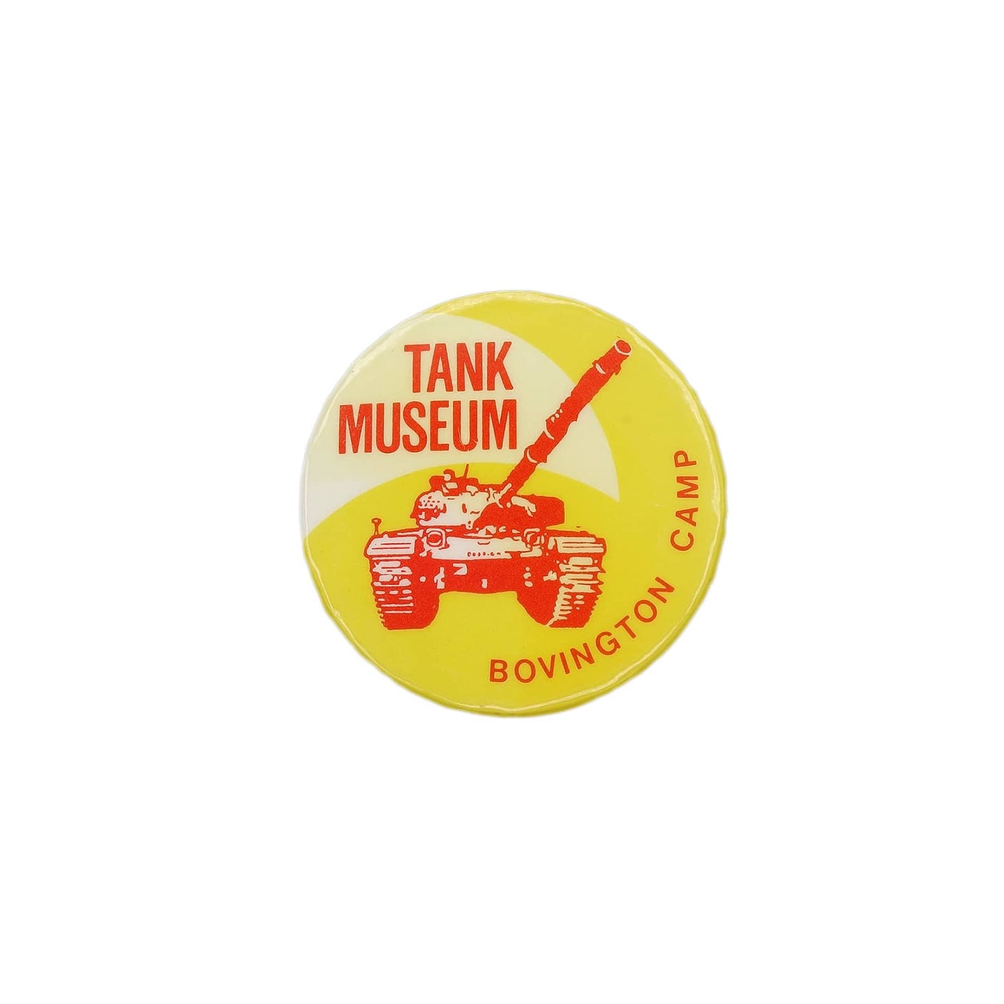 TANK MUSEUM BOVINGTON CAMP ボービントン戦車博物館 缶バッジ バッチ