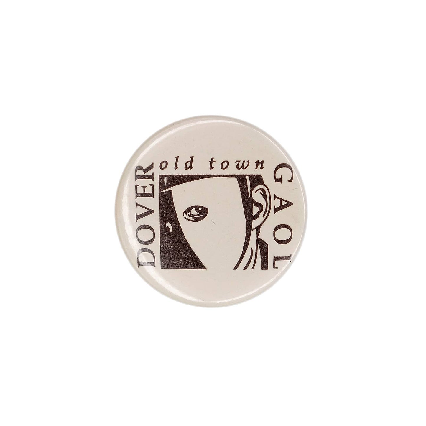 DOVER old town GAOL 缶バッジ バッチ 牢獄