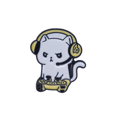 ゲーマー猫 ピンズ