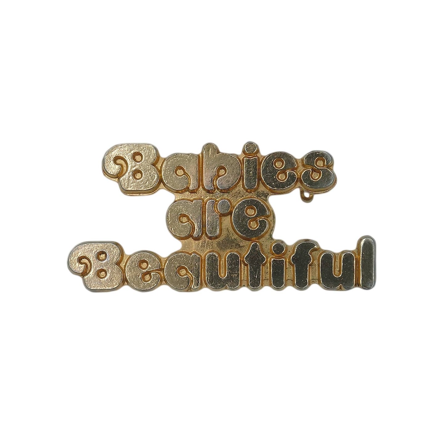 Babies are Beautiful ピンバッジ ブローチ