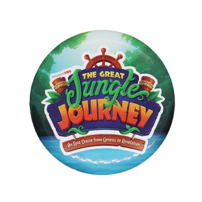 The Great Jungle Journey 缶バッジ バッチ