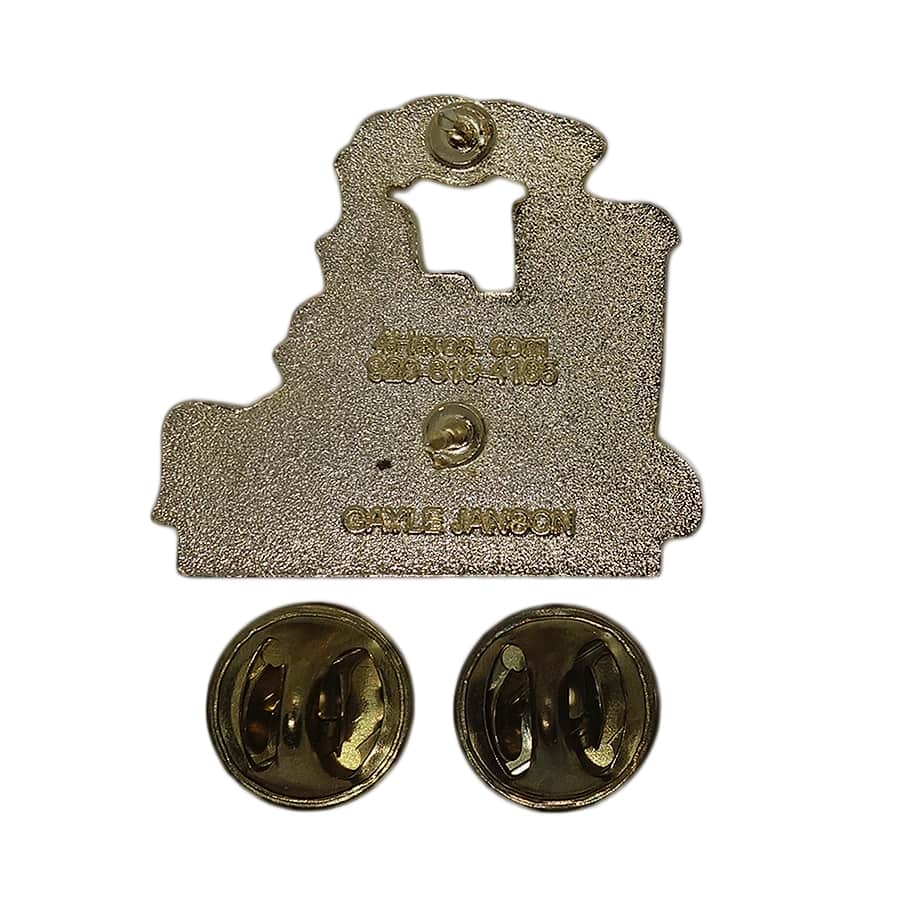 American Legion Auxiliary ピンズ 蒸気機関車 留め具付き