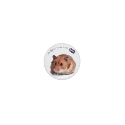 RSPCA 英国動物虐待防止協会 缶バッジ バッチ