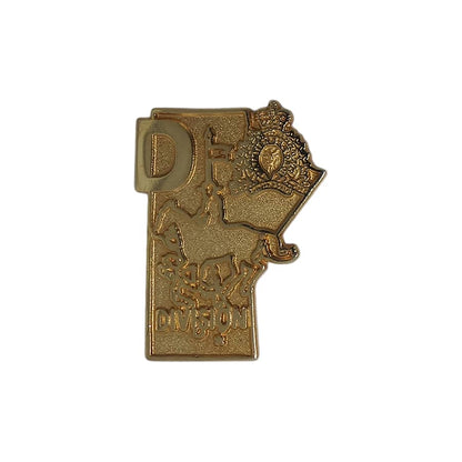 Royal Canadian Mounted Police D Division ピンズ 留め具付き
