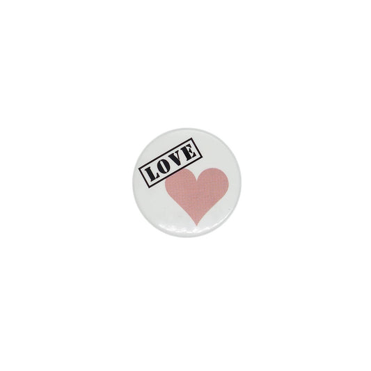 LOVE ハート 缶バッジ バッチ