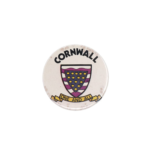CORNWALL コーンウォール 缶バッジ バッチ ONE AND ALL