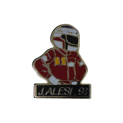 F1レーシング ドライバー ピンズ ジャン・アレジ