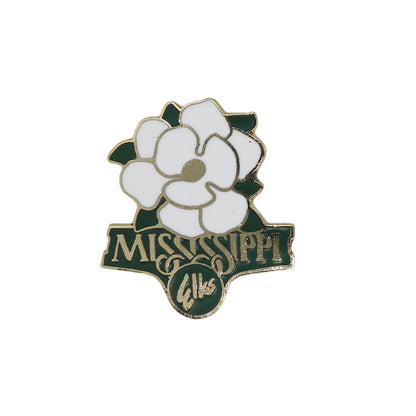 Elks エルクス 花 ピンズ MISSISSIPPI