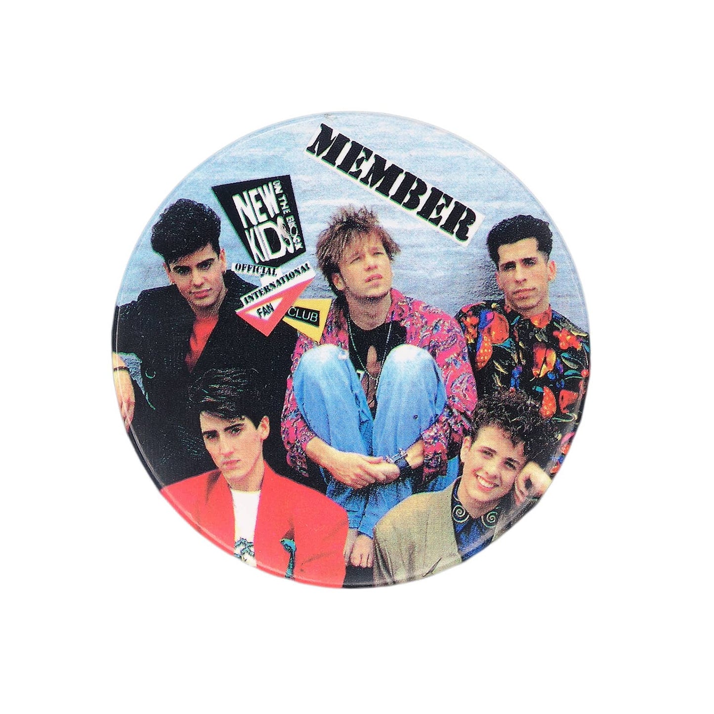 NEW KIDS ON THE BLOCK ニューキッズオンザブロック 缶バッジ バッチ