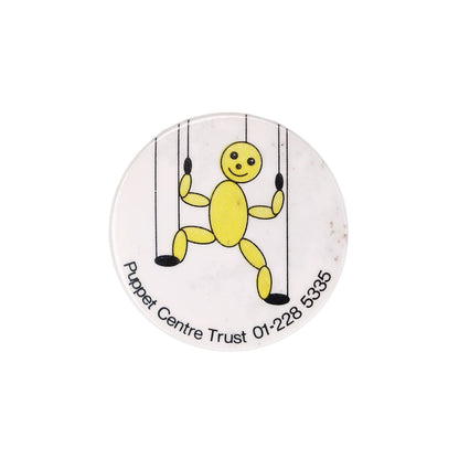 Puppet Centre Trust パペット 缶バッジ バッチ 人形劇 支援慈善団体